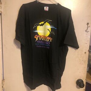 Fruit of the loom Spookeasy slot tournament black tshirt